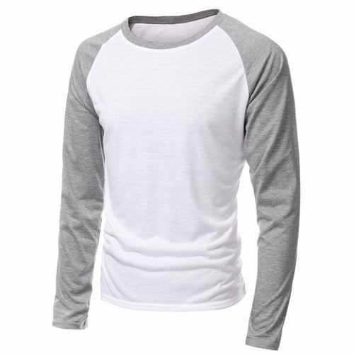 Brand Clothing Men's Long Sleeve Round Neck T-shirts